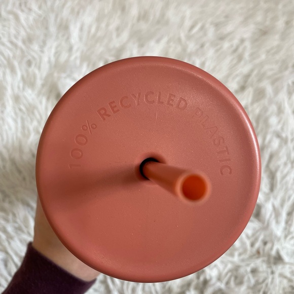 NWT Starbucks 2024 Terracotta Brown/Orange Recycled Triangle SS Venti Tumbler - Picture 4 of 12